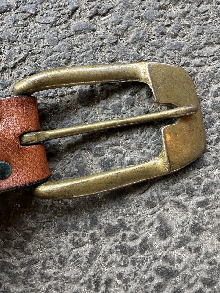 Original Vintage 1970’s Dennis Hopper Brass Belt. - Image 3 of 4
