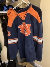 Auburn Tigers Colosseum Lace-Up 4.0 Pullover Hoodie Men’s Size XL