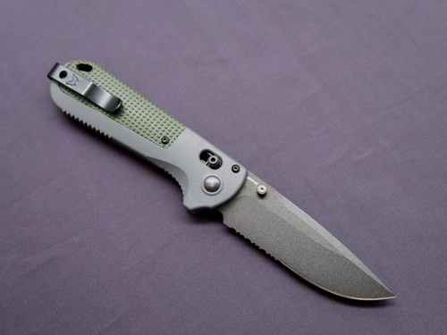 EDC Folding Pocket Knife Redoubt 430 Hunting Fishing Camping - Foto 4 di 8