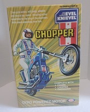 Evel Knievel King of The Stuntmen Stunt Cycle CHOPPER Ideal 1976 Sealed MISB