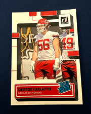 2022 Donruss Football George Karlaftis Rookie Card #361 Set Break NM. rookie card picture