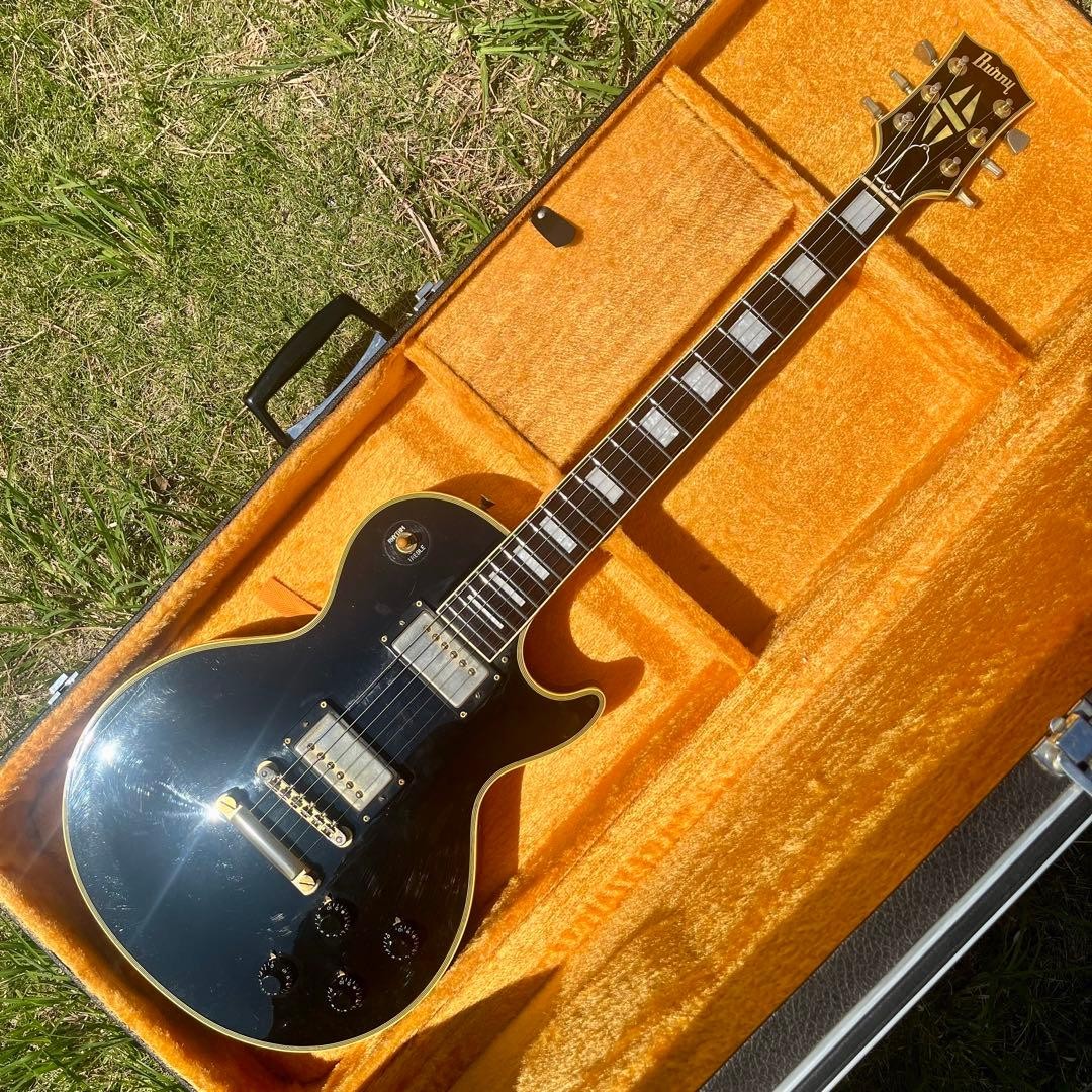 Made In Japan Burny Rlc-60 Les Paul Custom 1980 No.MG828 | eBay