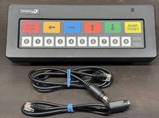 Bematech Logic Controls KB1700 Bump Bar w/ 6 Pin DIN Cable TESTED WORKING