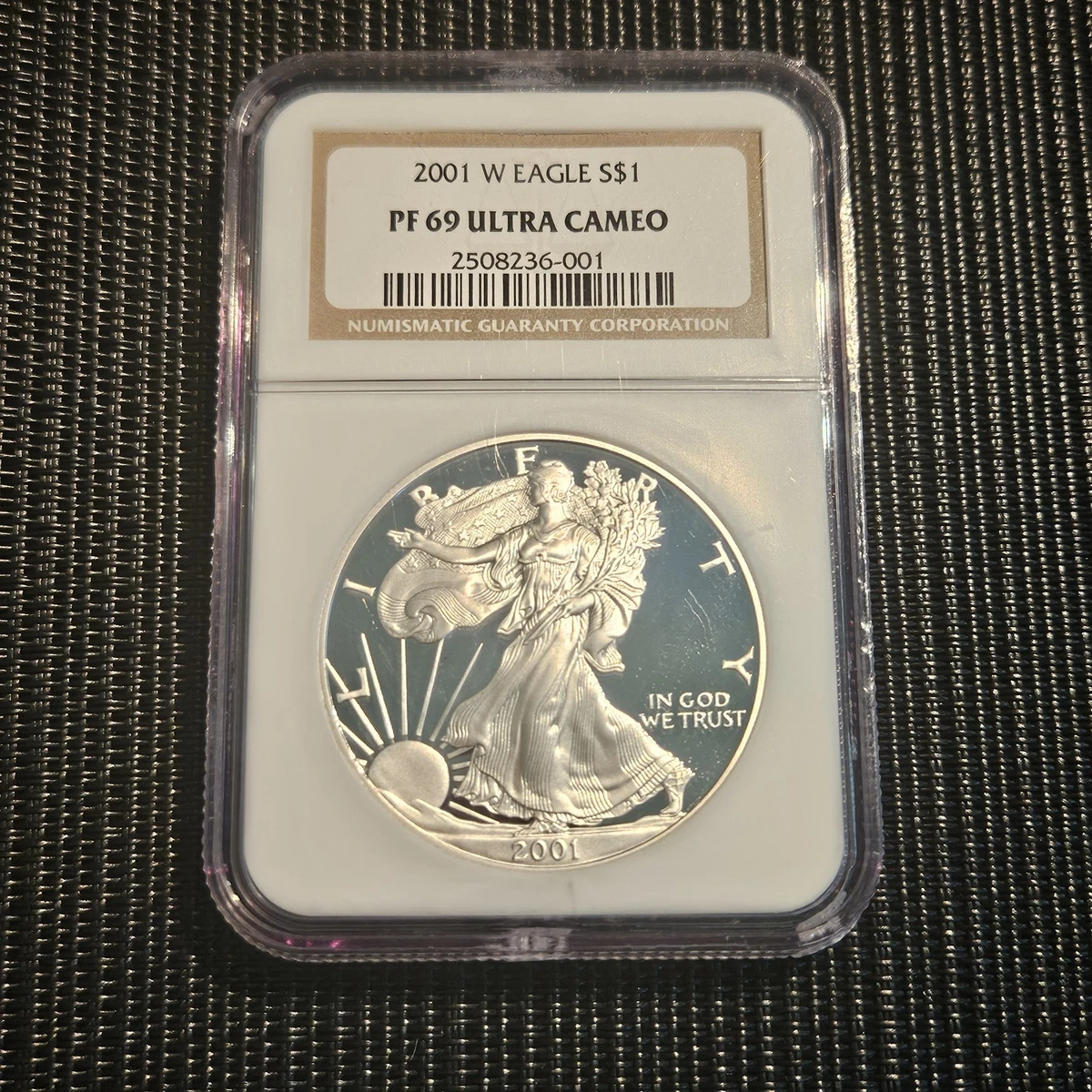 American Eagle PR 69 Graded 2001 Silver Bullion Coins for sale | eBay