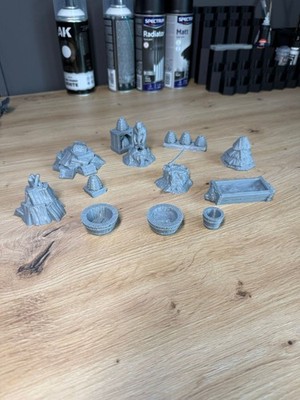 Beorninger  Scatter | Conquest  Creations | 28mm Tabletop Gelände | Fantasy