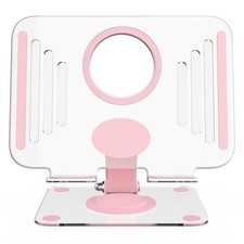 Didarenba Porta tablet da tavolo compatibile con iPad trasparente