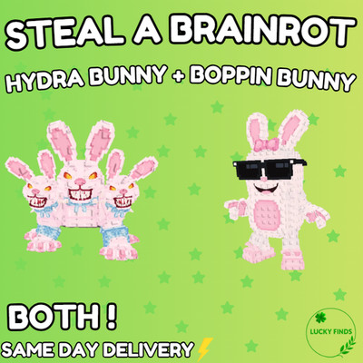   Hydra Bunny + Boppin Bunny    - STEAL A BRAINROT CHEAP!  