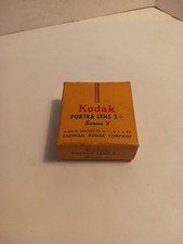VTG Kodak Series V 5 Portra Lens 3 Drop-In Filter in Original box and case