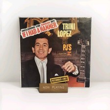 Trini Lopez - Trini Lopez At PJ'S - Vinyl LP Tested VG+/VG+ 1963 R6093 Reprise