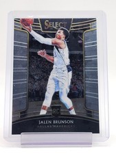 JALEN BRUNSON 2018-19 SELECT BASKETBALL CONCOURSE ROOKIE #8 MAVERICKS Q2045