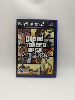 Grand Theft Auto San Andreas Sony PlayStation 2 Spiel PS2 mit Anleitung 