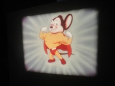 Mighty Mouse  A Fight To The Finish  Super 8 COLOR  SOUND 200ft