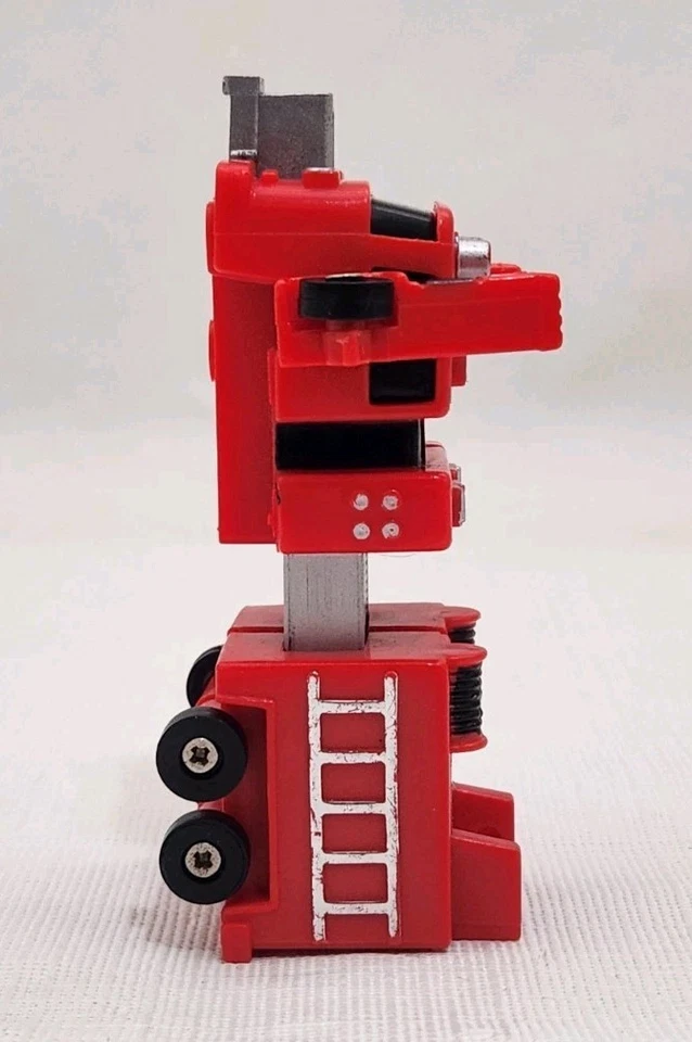 Camión de bomberos transformador Remco Zybot 1984 de colección Foto 2 de 4