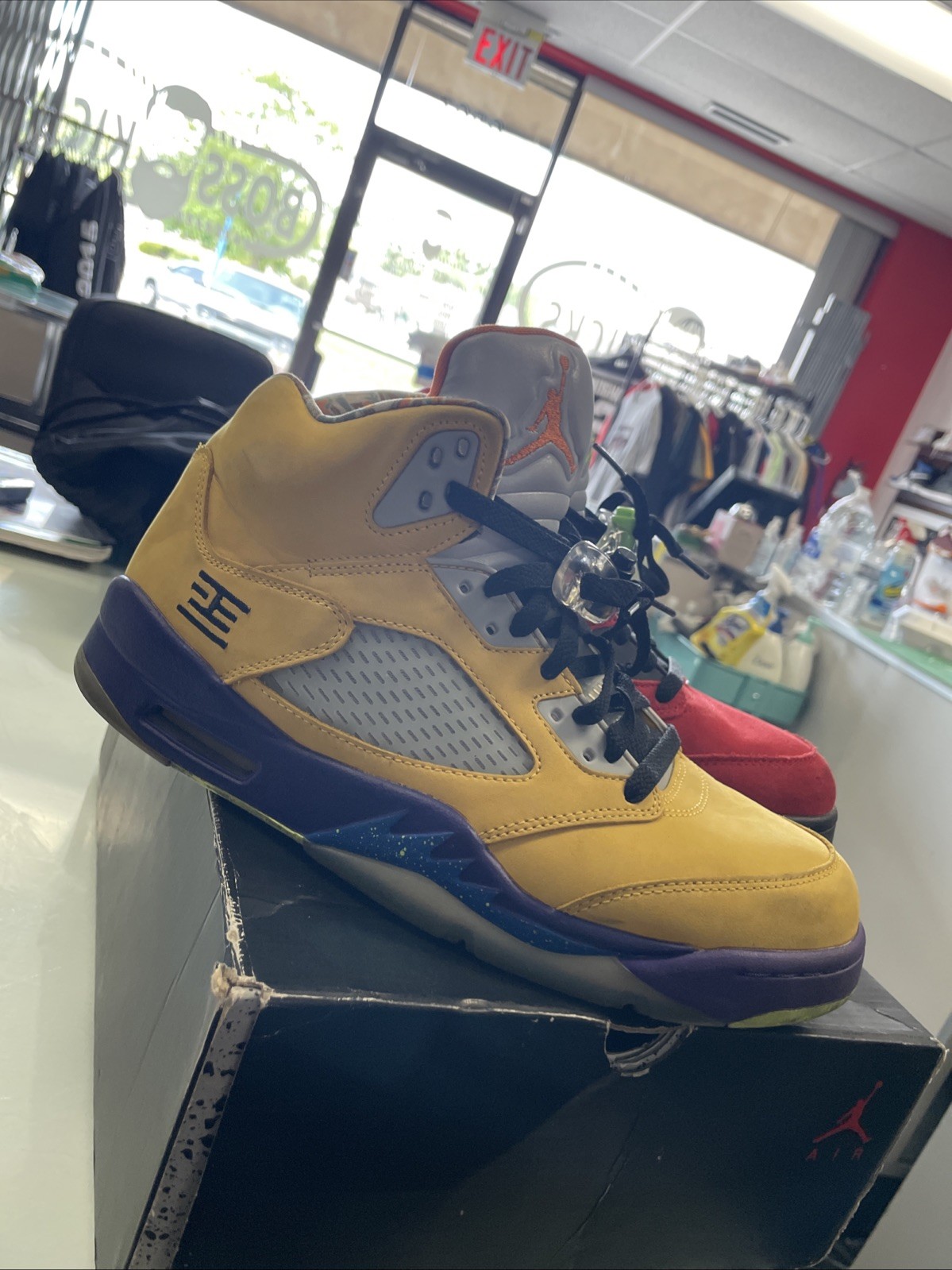 SAOLA Jordan 5 Retro SE What The 2020 CZ5725 700 Uomo Us TG5