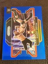 Randy Orton 2022 Prizm WWE RAW Blue Prizm /199 #78