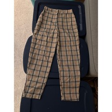 Nasty Gal Plaid Pants Size 4