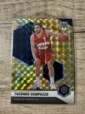 2020-21 Panini Mosaic - Rookie Facundo Campazzo #237 Reactive Yellow Prizm (RC)