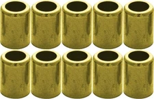 Brass Ferrule for Air and Water Hose 7326 1/4" ID/.593 ID/1.000 L/.437 P 10-Pack