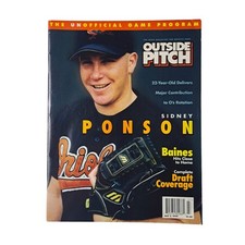 Outside Pitch Magazine Baltimore Orioles Harold Baines July 1999 