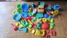 Sandspielzeug Set Konvolut gebraucht 43 Teile