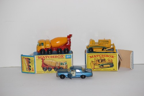 Miniature Lesney Matchbox Bulldozer N°18 (73245) - Occasion