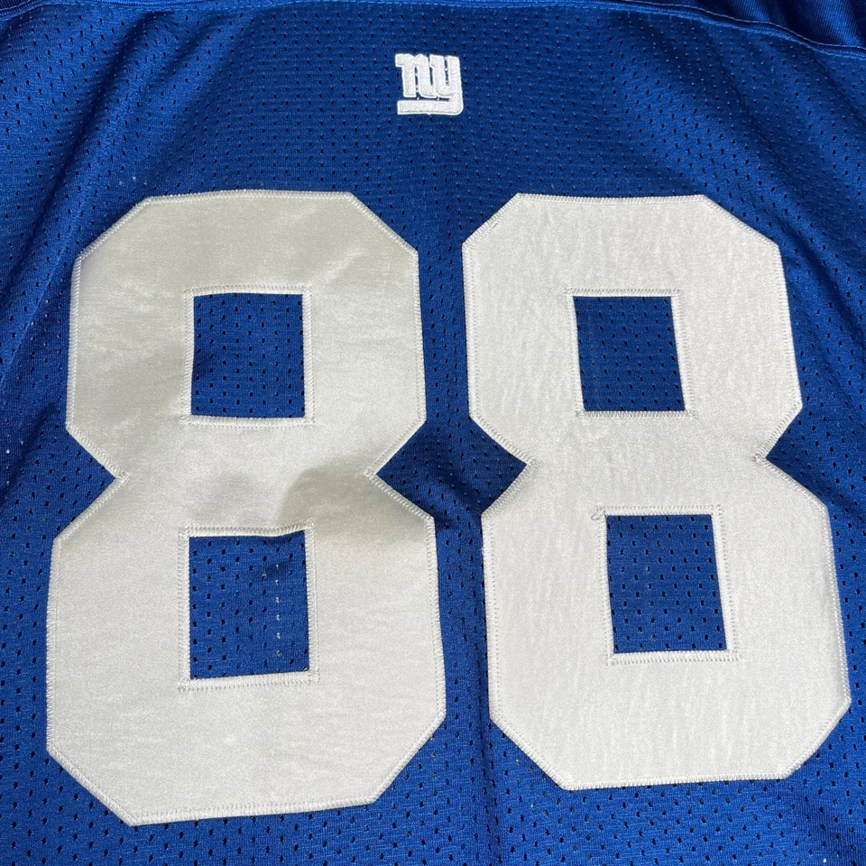 Camiseta de fútbol americano de los New York Giants Hakeem Nicks #88 NFL Reebok On Field grande para hombre Foto 3 de 4