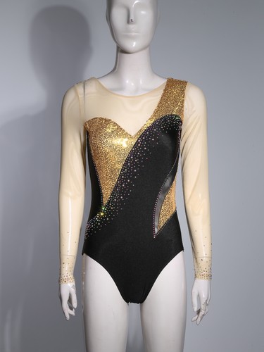 Mujeres Ropa de Baile Bloque de Color Una Pieza Samba Body Mono Latino Atlético - Imagen 17 de 63