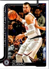 2025-26 Topps Basketball - Ivica Zubac - #145 Base Card - Los Angeles Clippers