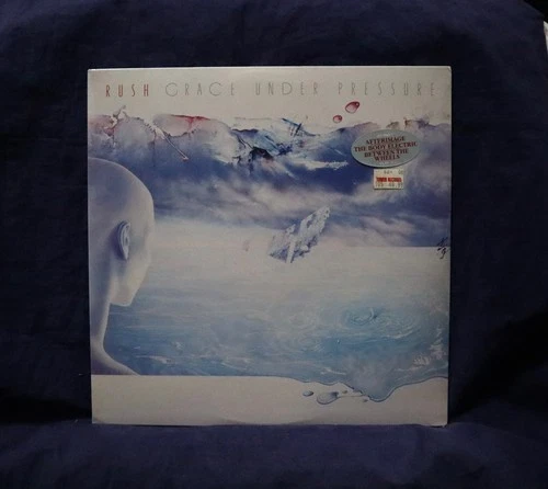 RUSH~VERY RARE SEALED LP~GRACE UNDER PRESSURE~1984 US 1stPRESS~W/HYPE STICKER