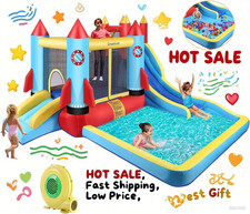 Bounce House,Inflatable Bounce Castle with Blower for Kids ,Outdoor/Indoor Party