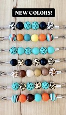 Silicone Beaded Curb Straps FREE SHIPPING 