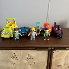 Huge Bob The Builder Toy Vehicle Bundle - 5 Cars & 3 Figures Set Wendy Pickles