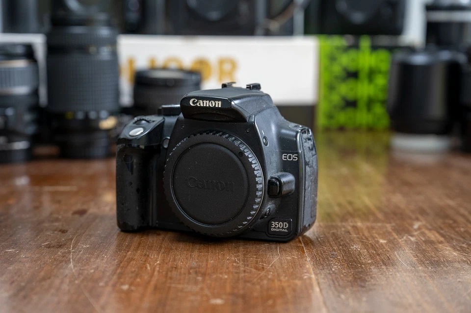 Canon EOS 350D Digital SLR Camera Body – 8.0MP, Battery & Charger Included - Image 2 of 4