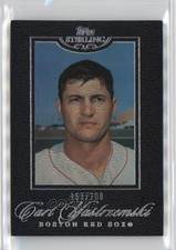 2006 Topps Sterling /250 Carl Yastrzemski #163 HOF 1dm4