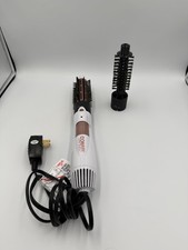 Conair White Double 2 in 1 Ceramic Hot Air Brush 1000W 1 " 1 " Hot Air Brush,GUC