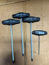 Hazet 828-5 5mm T-handle Hex Wrench Lot Of 3 Amf 2.5mm Germany