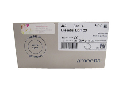 Amoena 442 Essential Light 2S Breast Mastectomy Form NEW in box