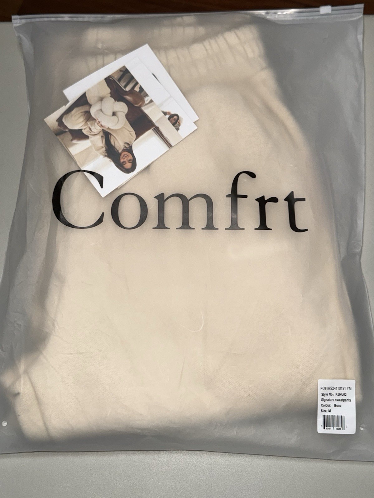 Comfrt Sweatpants Bone Size Medium