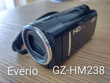 JVC GZ-HM238 HD Video Camera with AC Adapter Manual FT367 3-Stage Tripod Se