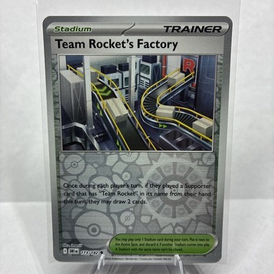Team Rocket's Factory 173/182 Sv10: Destined Rivals Reverse Holo