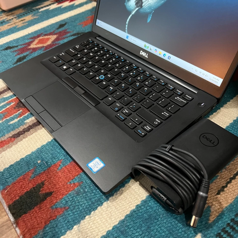 ¡Laptop Dell Latitude 7490 14" FHD! i5-8350U •16GB RAM •256GB SSD Win11 + Cargador Foto 4 de 4