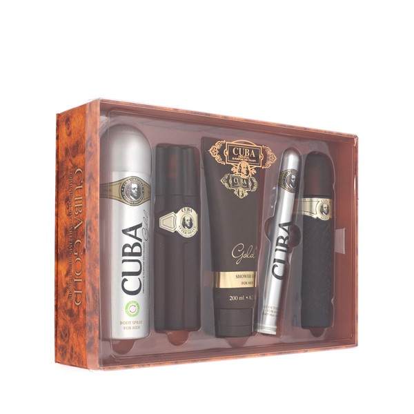 Cuba Gold Edt 100Ml + Edt 35Ml + As 100Ml + Deo ZerstäUber 200Ml + Sg 200Ml M-image