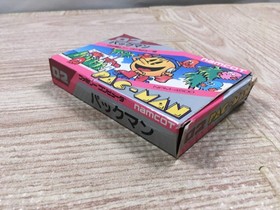 UF1982 Pac Man BOXED NES Famicom Japan