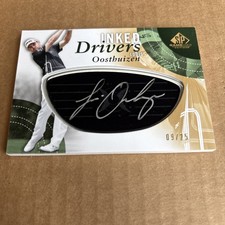 RARE SSP /25 2013 SP GU Inked Drivers AUTO Louis Oosthuizen #ID-LO Golf (f3)
