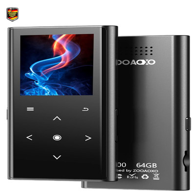 MP3-Player ZOOAOXO 64GB Bluetooth 52 HD-Lautsprecher UK