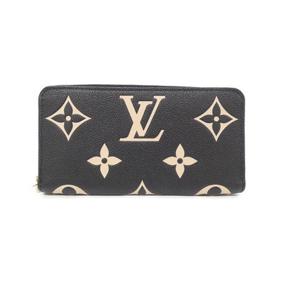 Authentic Louis Vuitton Bicolor Monogram Empreinte Zippy Wallet M80481 #230-...