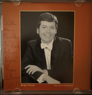 Signed Roger Owens Franz Liszt Piano Works CD Autographed Classical