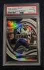 Tom Brady 2020 Panini Select - White Prizm Die-Cut #301 PSA10