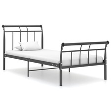Bettgestell Metallbett Bett Einzelbett Schlafzimmerbett mehrere Auswahl vidaXL