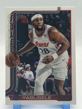 Guerschon Yabusele 2025-26 Topps #26 - Philadelphia 76ers